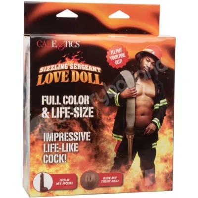 Calexotics Sizzling Sergeant Love Doll Life Like Inflatable With Tight Ass Rock Hard Cock