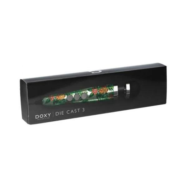 Personal Massagers: Doxy Die Cast 3 Compact Wand Vibrator Pineapple