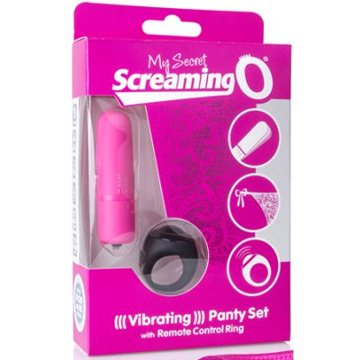 My Secret Screaming O Remote Control Panty Vibe Pink Single