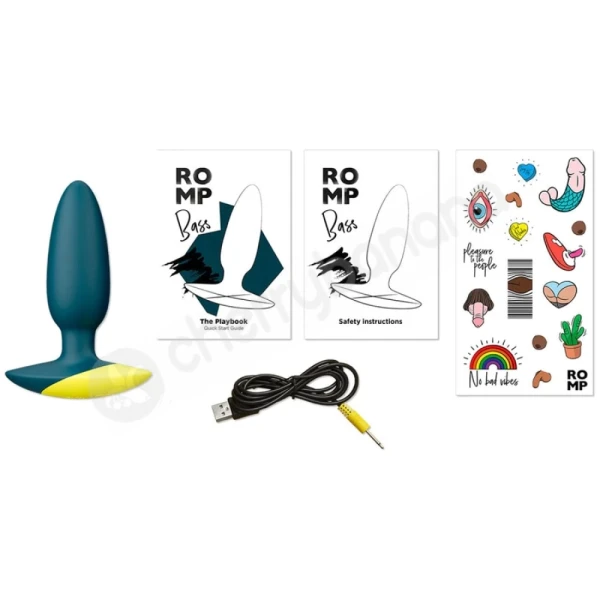 Romp Bass The Hole Truth Vibrating Anal Plug
