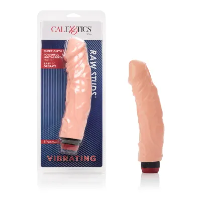 Raw Studs Super Veined Vibrator 8 Inches