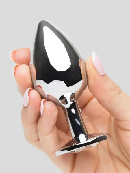 Lovehoney Jeweled Metal Large Butt Plug 3.5 Inch