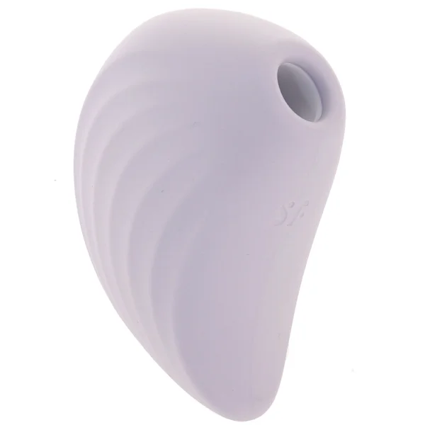 Satisfyer Pearl Diver Pressure Wave Rechargeable Waterproof Clitoral Stimulator - Violet