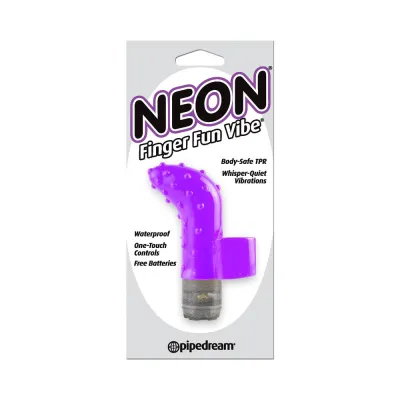 Neon Finger Fun Vibe Purple