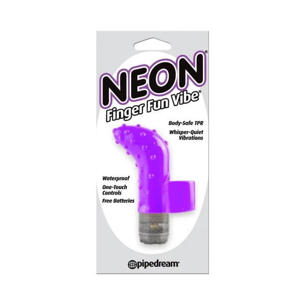 Neon Finger Fun Vibe Purple