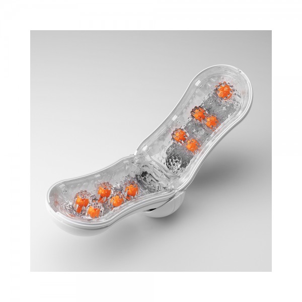 TENGA FLIP ORB Orange Crash Male Masturbator