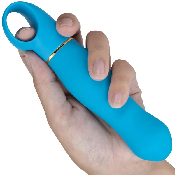 Aria Smokin' AF 10-Function Silicone G-Spot Vibrator By Blush - Coral
