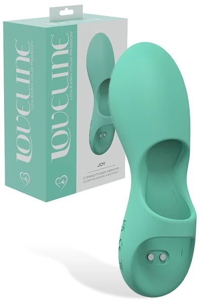 Shots Toys Joy 4.3" Silicone Finger Vibrator