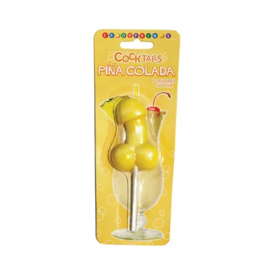 Cocktails Pina Colada Sucker