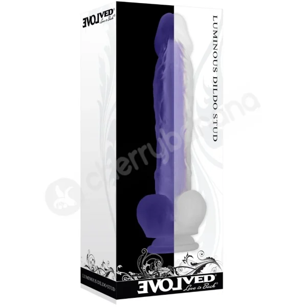 Evolved Luminous Dildo Stud Life-Like Glowing Dong