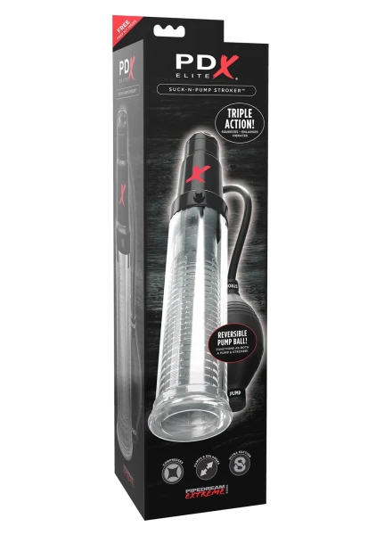 PDX ELITE Suck-N-Pump Stroker