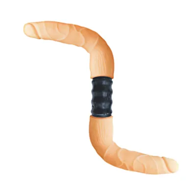All American Whopper Xtreme Vibrating Bendable Double Dong