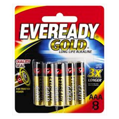Eveready Gold Aaa 8 Pack