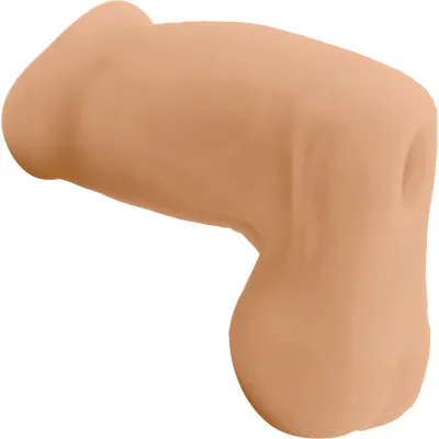 Jack 2 In 1 Stroker Silicone Trans Masc Stroker Packer by New York Toy Collective Vanilla