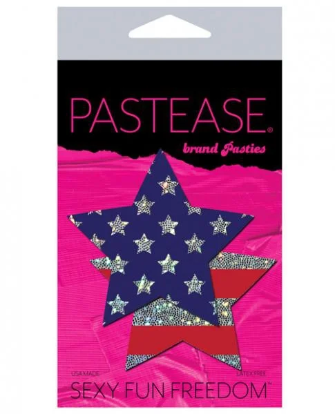 Rockstar Stars & Stripes Red, White, Blue Pasties O/S — image 4 of 4