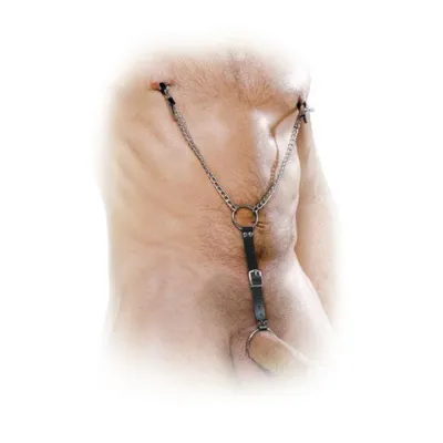 Fetish Fantasy Nipple Clamp and Cock Ring Set
