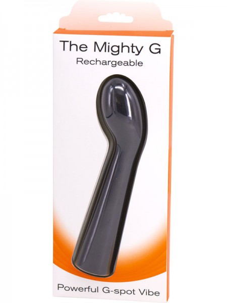 Silicone g-spot vibrator