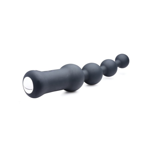 Master Series Deluxe Voodoo Beads 10x Silicone Anal Beads Vibrator — image 8 of 9