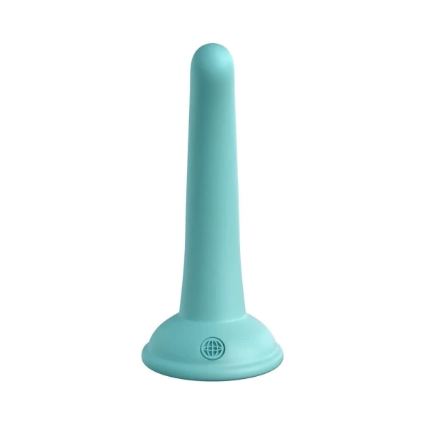 Dillio Platinum Curious Five Silicone Dildo 5 In. Teal