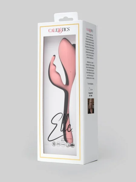 Elle Flexible Rechargeable Liquid Silicone Bunny Vibrator