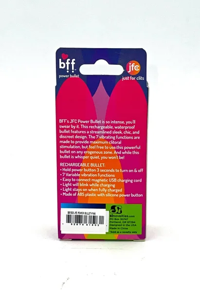 Jfc Rechargeable Power Bullet - Pink