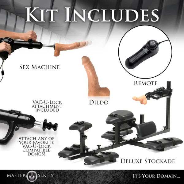 Master Series Subversion Stockade and Sex Machine