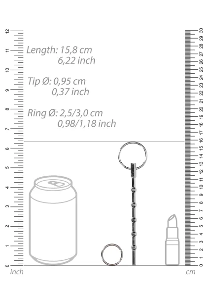 Ouch Stainless Steel Dilator With Ring
