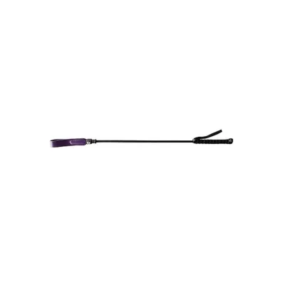Long Leather Riding Crop Slim Tip