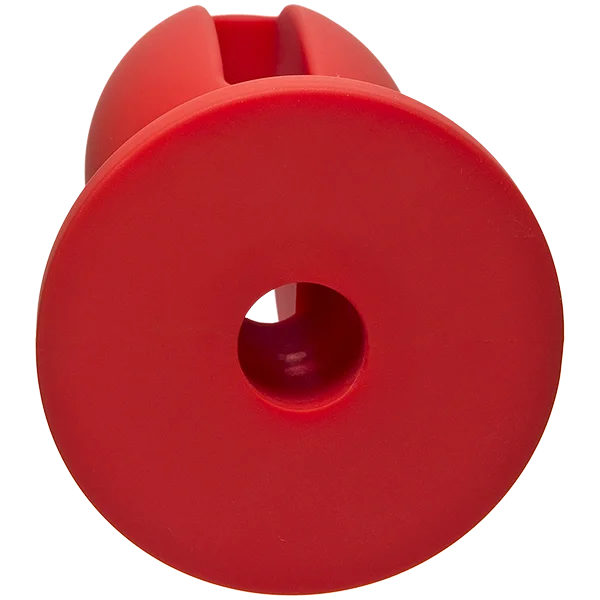 Kink Wet Works 4 inch Silicone Lube Luge Plug - Red