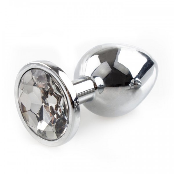 Bejewelled Metal Jewelled Butt Plug – 3, 3.5 or 4 Inch