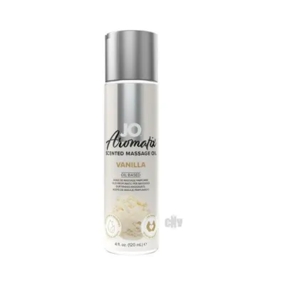Jo Aromatix Vanilla Massage Oil 4 Oz