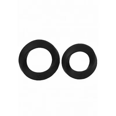 No 86 Cock Ring Set Black