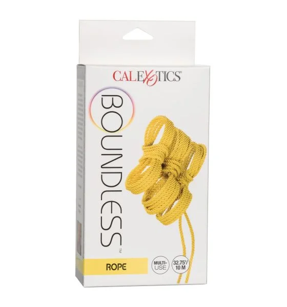 Boundless Rope by CalExotics 32.75' - Yellow