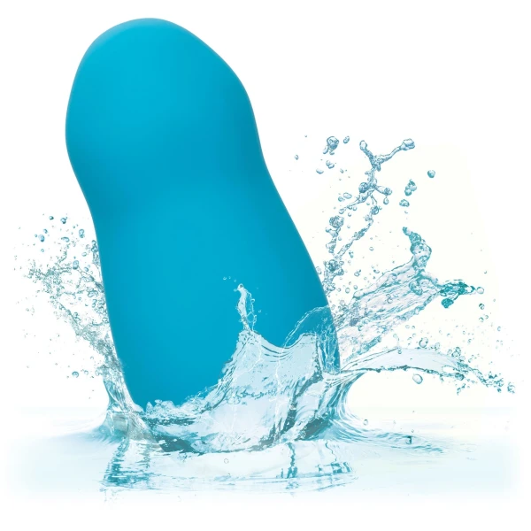 Sugar Dream Rechargeable Waterproof Silicone Clitoral Vibrator By CalExotics - Blue