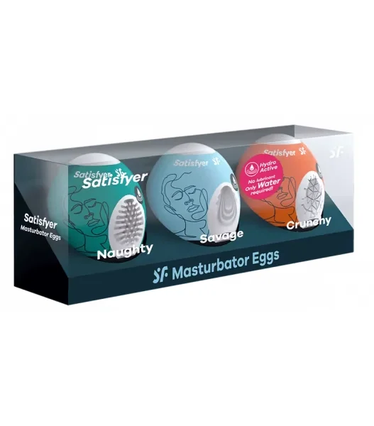 Satisfyer Masturbator Egg 3er Set