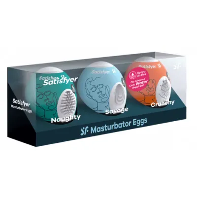 Satisfyer Masturbator Egg 3er Set