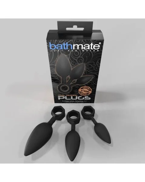 Bathmate Anal Training Plugs - Black - 7 Inch