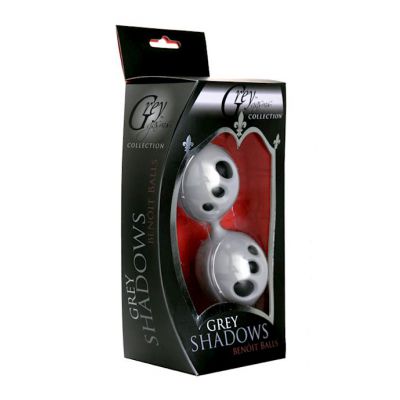 Grey Shadows Silicone Ben Wa Balls Grey