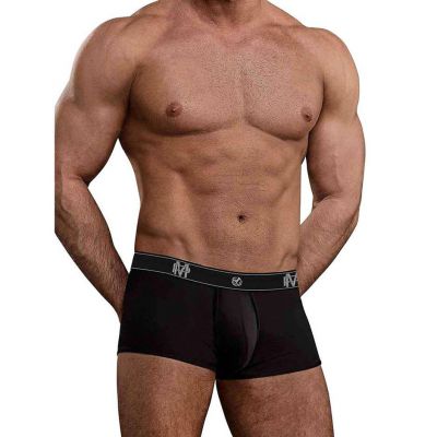 Male Power Black Bamboo Boxer Shorts