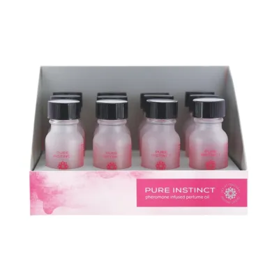 Pure Instinct Pheromone Perfume Oil For Her 0 5oz Display Of 12