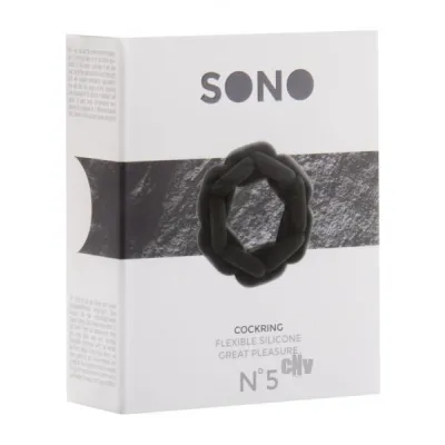 Sono No 5 Chain Cockring Black