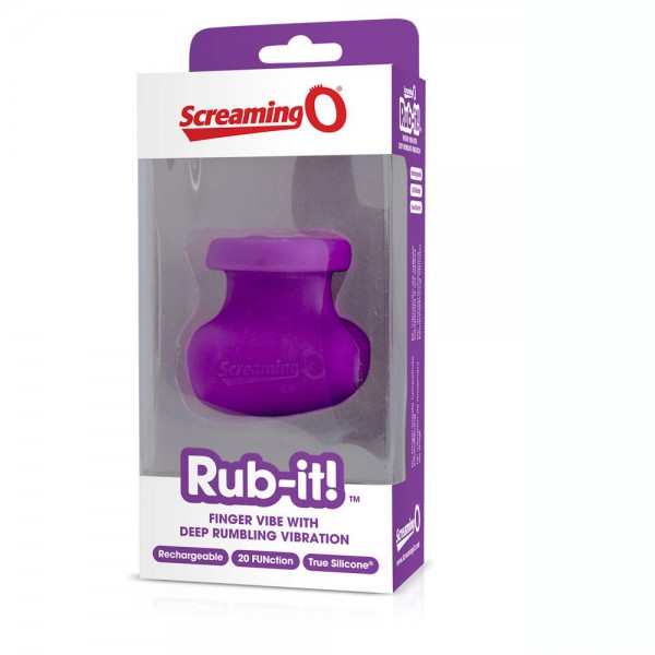 Screaming O Rub-It Silicone Rechargeable Vibe