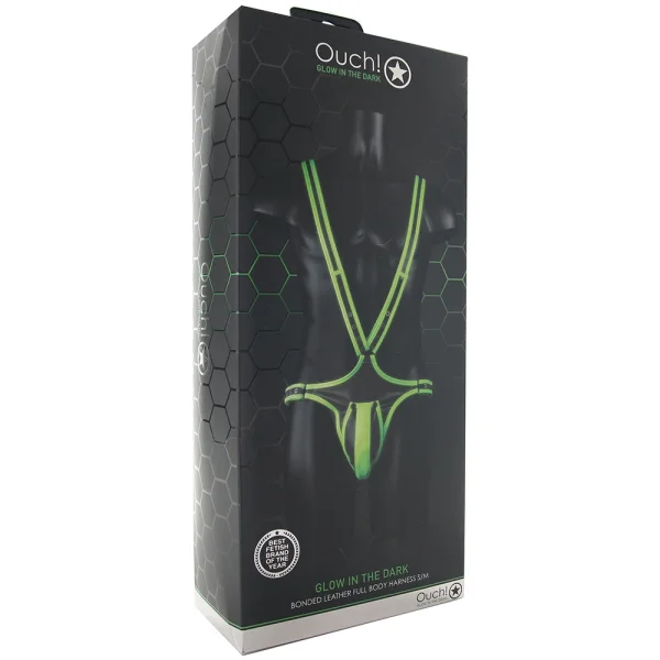 Ouch! Glow In The Dark Full Body Harness