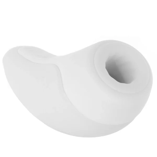 Satisfyer Curvy 1+ Pressure Wave Rechargeable App Enabled Clitoral Stimulator - White — image 11 of 13