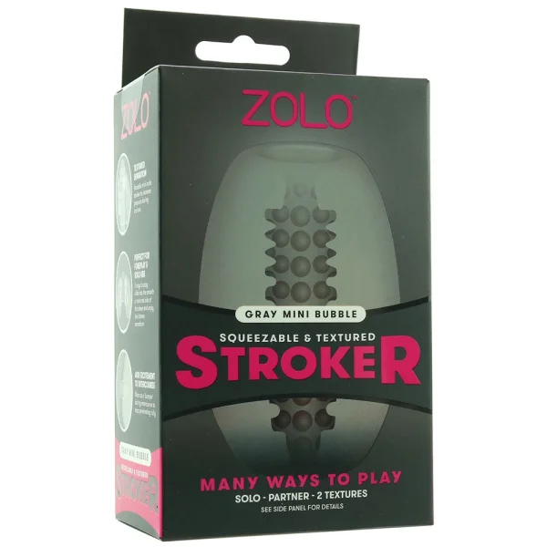 Zolo Mini Stroker Dome Grey