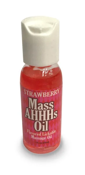 Massahhhs Lickable and Warming Massage Oil