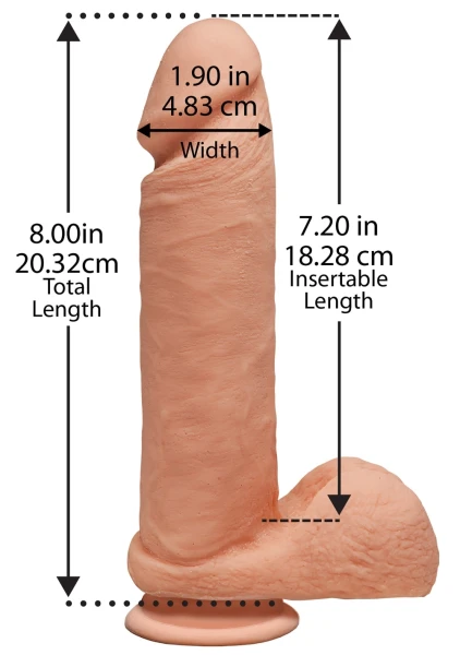 The D The Perfect D 8 Inch Caramel
