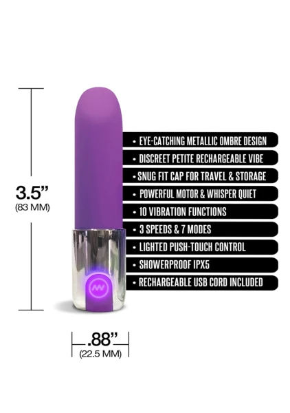 Nixie Smooch Lipstick Vibrator