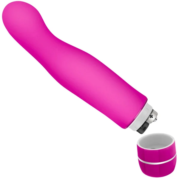 Luxe Gio Silicone G-spot Vibrator by Blush Novelties - Pink