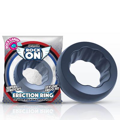 Rock On Grey Cock Ring